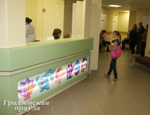 Амбулатория в микрорайоне Ольшанка приняла первых маленьких пациентов