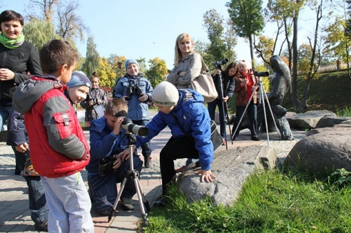Гродненцы наблюдали за птицами в подзорную трубу (ФОТО)