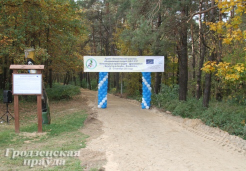 В Пышках протестировали новую велодорожку
