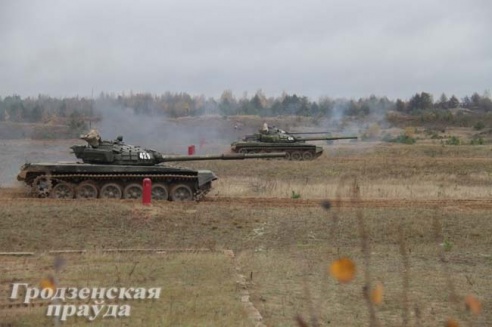 Корреспондент «ГП» на полигоне под Гожей увидел, как танкисты сдают экзамен
