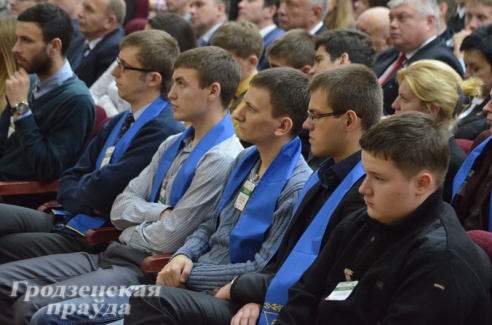 Председатель облисполкома Владимир Кравцов встретился со студентами гродненских вузов