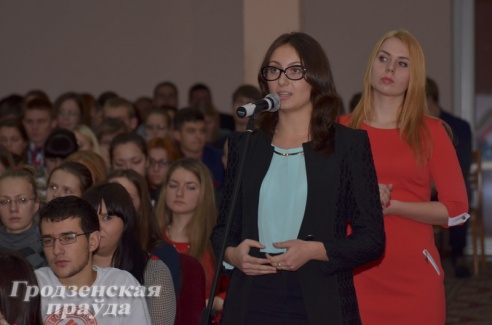 Председатель облисполкома Владимир Кравцов встретился со студентами гродненских вузов