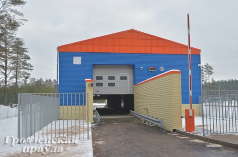 В «Привалке» появился новый стационарный "рентген" для машин