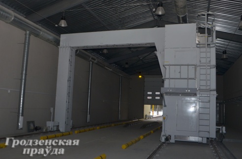 В «Привалке» появился новый стационарный "рентген" для машин