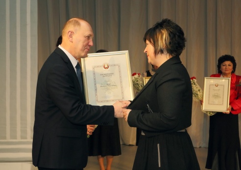 В Гродно поздравили представителей творческих профессий