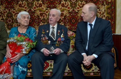 На Гродненщине первые юбилейные медали к 70-летию Победы вручили ветеранам