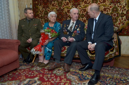 На Гродненщине первые юбилейные медали к 70-летию Победы вручили ветеранам