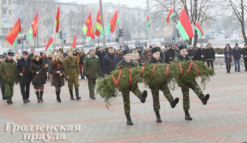 Гродно принял международную эстафету «Победа-70»