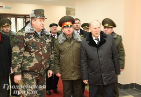 В военной части на Фолюше открыли новое здание штаба