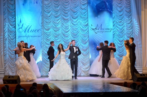 В ГрГУ имени Янки Купалы прошел конкурс "Мисс и Мистер университет"