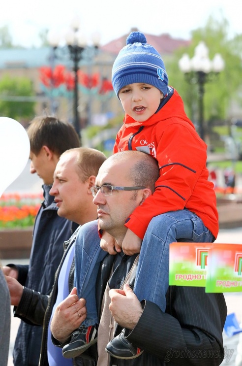 Гродно встречает Первомай