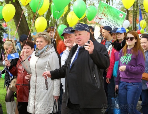Гродно встречает Первомай
