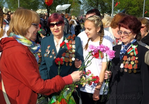 Гродно празднует 70-летие Великой Победы
