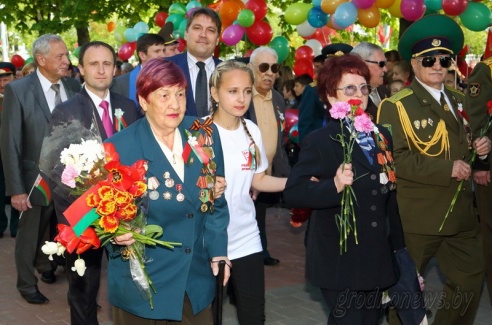 Гродно празднует 70-летие Великой Победы