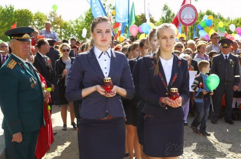 Гродно празднует 70-летие Великой Победы