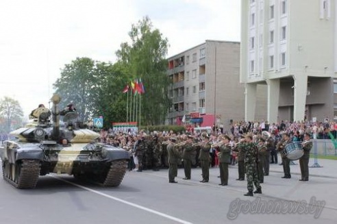 Празднование 70-летие Великой Победы прошло во всех регионах Гродненщины
