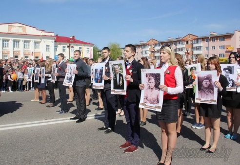 Празднование 70-летие Великой Победы прошло во всех регионах Гродненщины