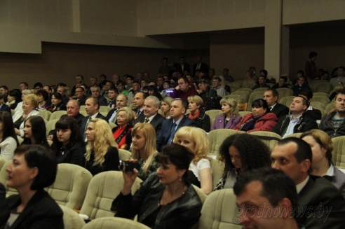 В Гродно чествовали спортсменов