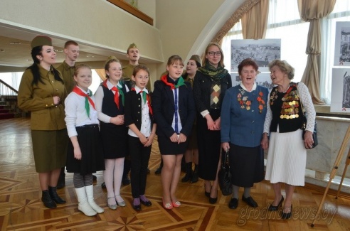 Фотокадры Победы: в Гродно представили юбилейный проект БелТА