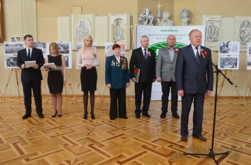 Фотокадры Победы: в Гродно представили юбилейный проект БелТА