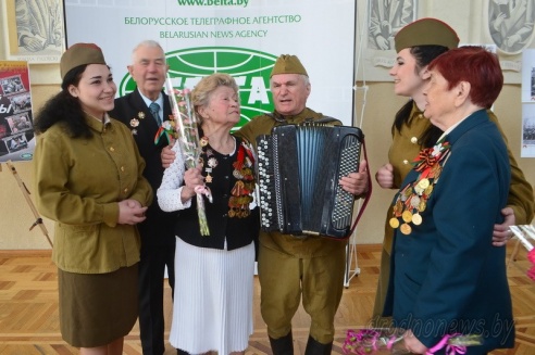 Фотокадры Победы: в Гродно представили юбилейный проект БелТА