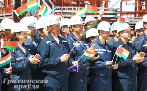 На Гродненской ТЭЦ-2 открыли памятный знак