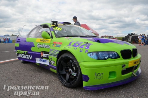 Под Гродно прошел этап чемпионата Беларуси по дрифтингу