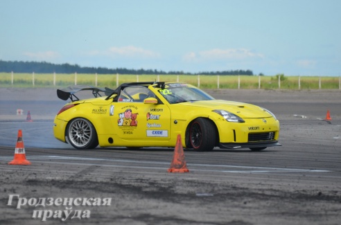 Под Гродно прошел этап чемпионата Беларуси по дрифтингу