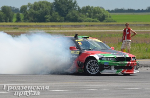 Под Гродно прошел этап чемпионата Беларуси по дрифтингу