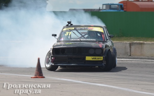 Под Гродно прошел этап чемпионата Беларуси по дрифтингу