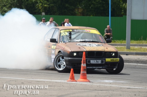 Под Гродно прошел этап чемпионата Беларуси по дрифтингу