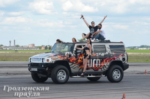 Под Гродно прошел этап чемпионата Беларуси по дрифтингу