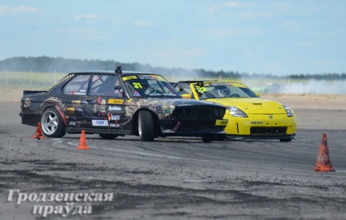 Под Гродно прошел этап чемпионата Беларуси по дрифтингу