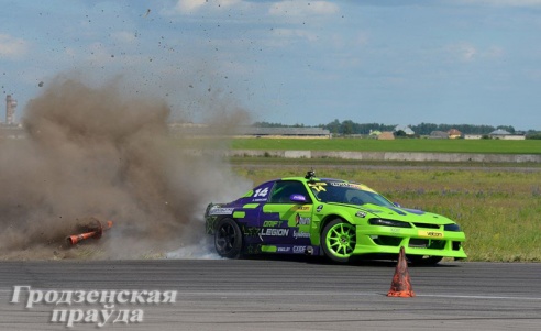 Под Гродно прошел этап чемпионата Беларуси по дрифтингу
