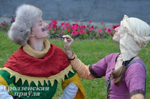 Фестиваль уличного и площадного искусства прошел в Гродно