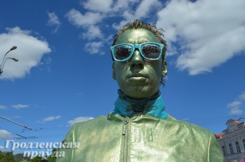 Фестиваль уличного и площадного искусства прошел в Гродно