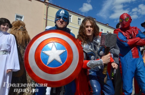 Фестиваль уличного и площадного искусства прошел в Гродно