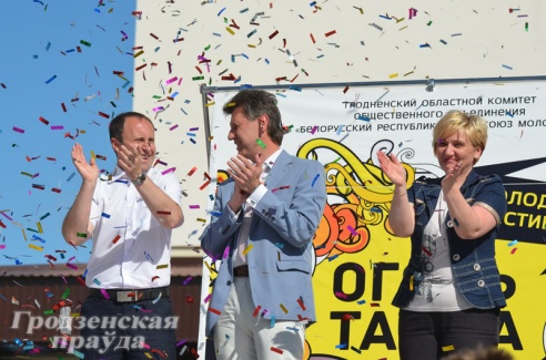 Фестиваль уличного и площадного искусства прошел в Гродно