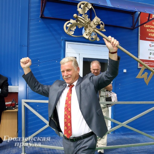 Гродненский мясокомбинат открыл новый цех сырокопченых изделий