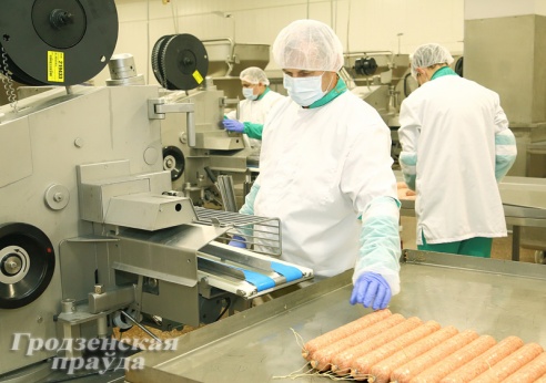 Гродненский мясокомбинат открыл новый цех сырокопченых изделий