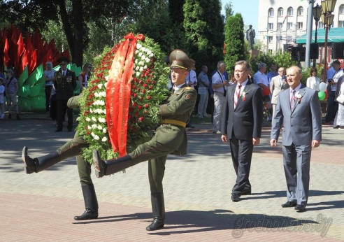 Гродно отмечает День Независимости (ФОТОРЕПОРТАЖ)