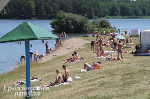 Где в июльский зной гродненцы находят спасительную прохладу?