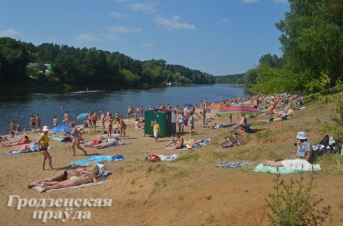 Где в июльский зной гродненцы находят спасительную прохладу?