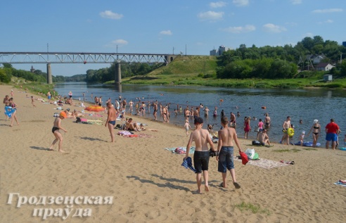 Где в июльский зной гродненцы находят спасительную прохладу?