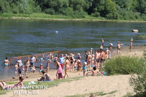 Где в июльский зной гродненцы находят спасительную прохладу?
