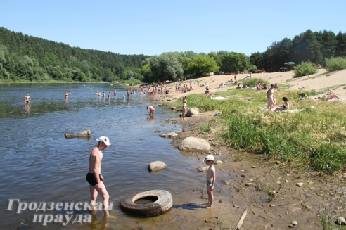 Где в июльский зной гродненцы находят спасительную прохладу?