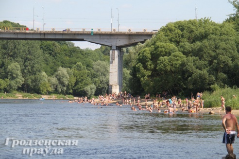 Где в июльский зной гродненцы находят спасительную прохладу?