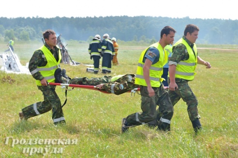 В Гродно потерпел "крушение" пассажирский самолет