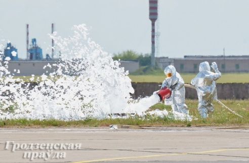 В Гродно потерпел "крушение" пассажирский самолет