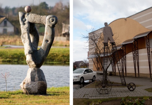 Читатели «Гродзенскай праўды» выбрали самые оригинальные городские скульптуры